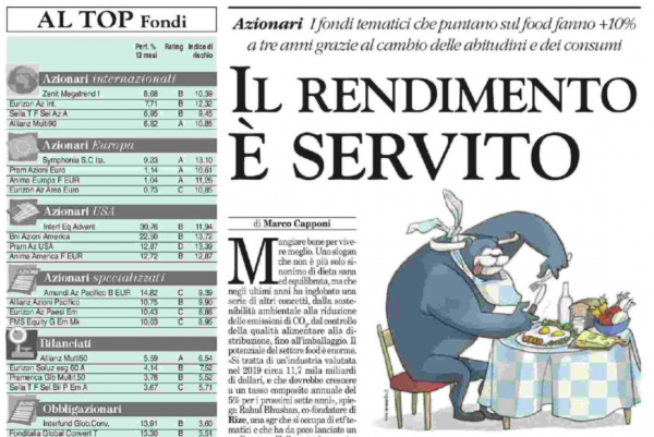 Il rendimento è servito